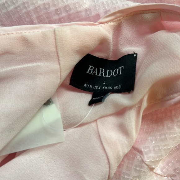 NWT! Bardot Aradia Sequin Halter Slip Dress - Multiple 🚦 - Picture 8 of 8